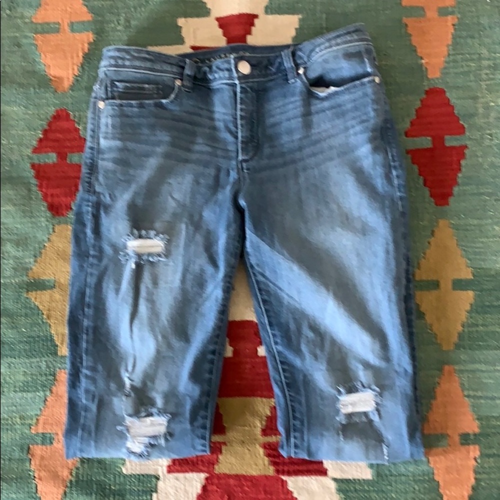 Lauren Conrad Distressed Jeans